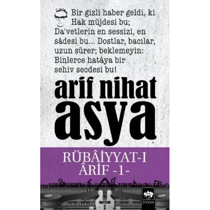 Rübaiyyat-ı Arif 1