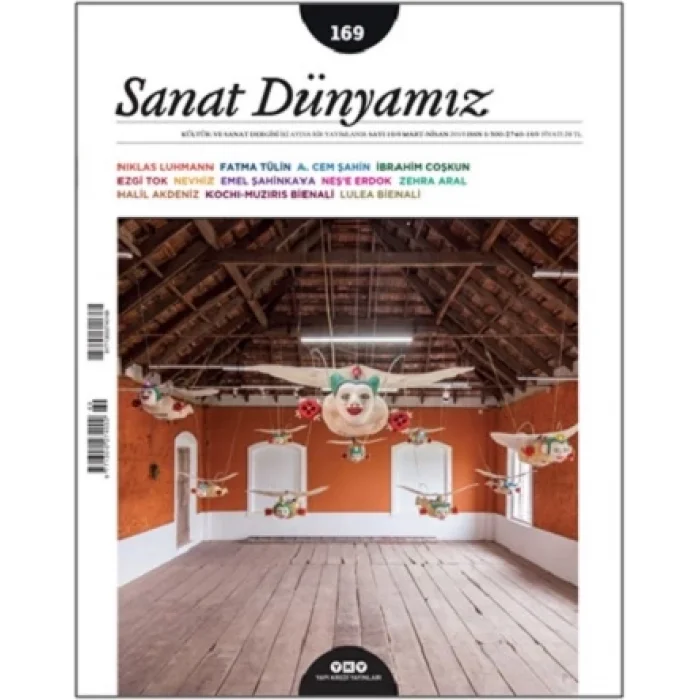 Sanat Dünyamız 169 / Mart - Nisan 2019