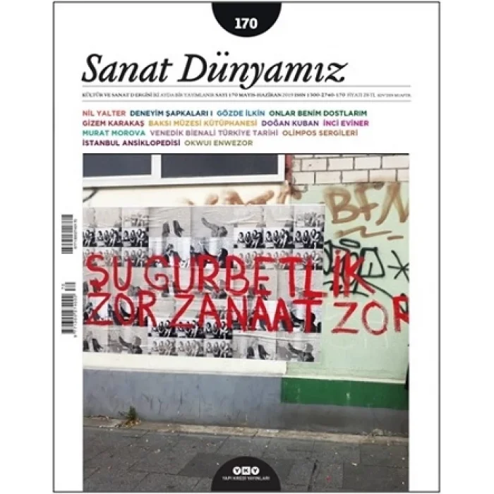Sanat Dünyamız 170 , Mayıs- Haziran 2019