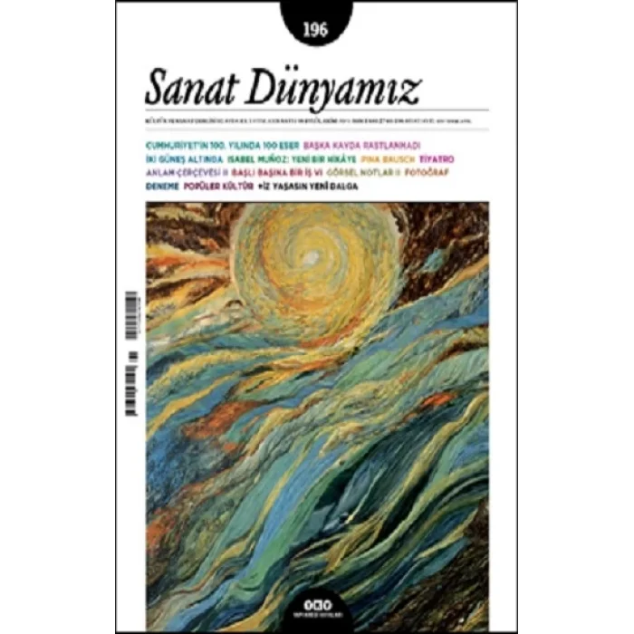 Sanat Dünyamız 196 / Eylül – Ekim 2023