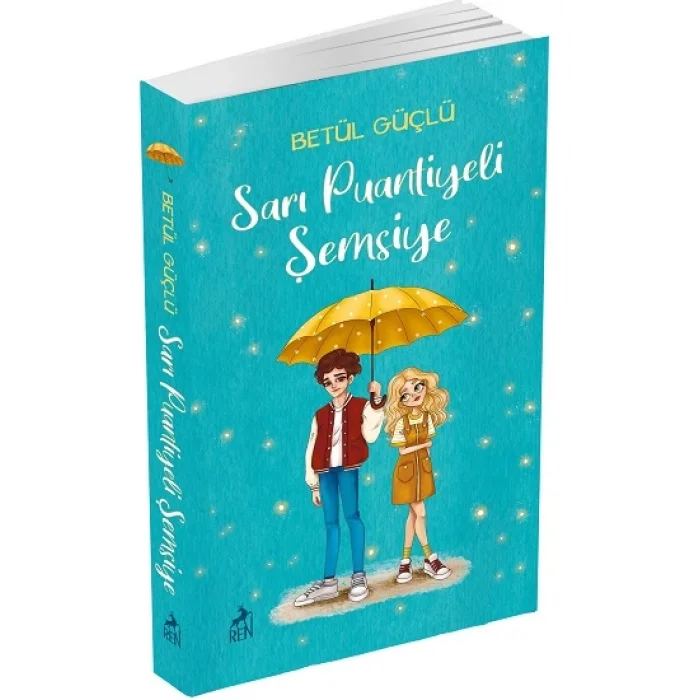 Sarı Puantiyeli Şemsiye (Ciltsiz)