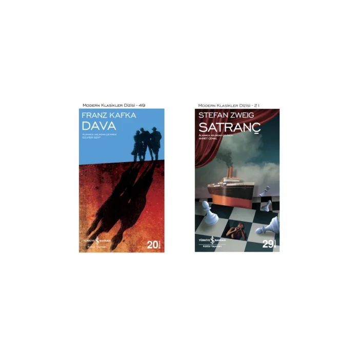 Satranç + Dava- 2 Kitap Set - Iş Bankası Özel Set Satranç Kitabı