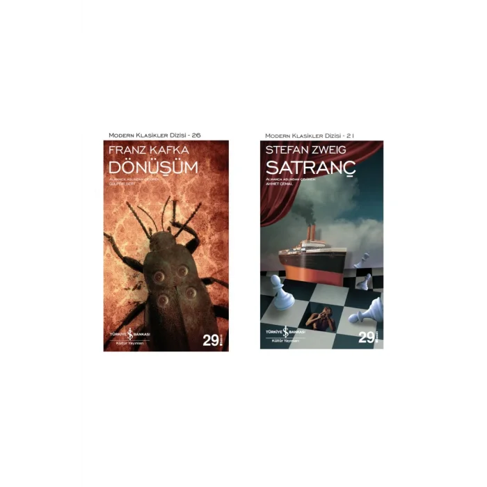 Satranç + Dönüşüm- 2 Kitap Set - Iş Bankası Özel Set Satranç Kitabı