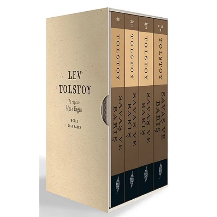 Savaş ve Barış (4 Cilt Takım)