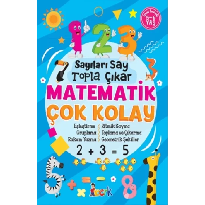 Sayıları Say Topla Çıkar Matematik Çok Kolay