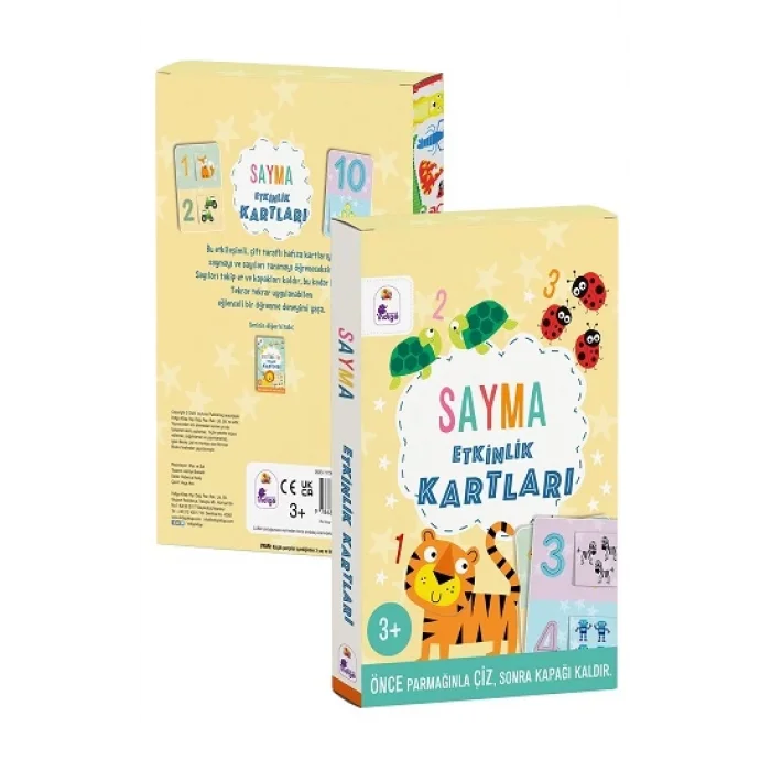Sayma Etkinlik Kartları (Ciltli-Kutulu)