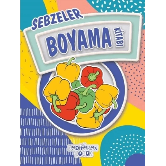 Sebzeler Boyama Kitabı