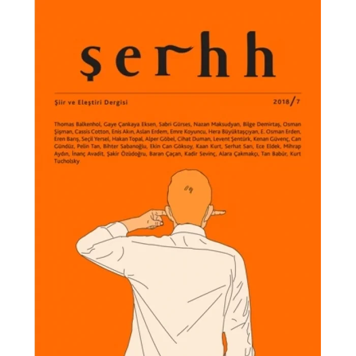 Şerhh Şiir ve Eleştiri Dergisi Sayı 7