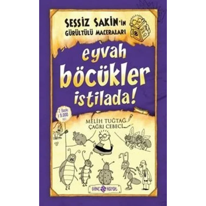 Sessiz Sakinin Gürültülü Maceraları 8 Eyvah Böcükler İstilada!