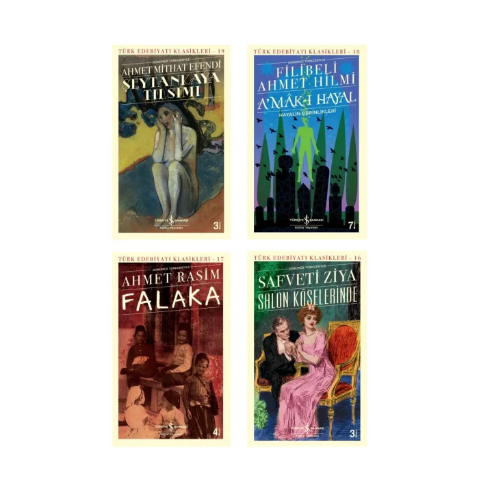 Şeytankaya Tılsımı + Salon Köşelerinde + Falaka + Amak-ı Hayal- 4 Kitap Set - Iş Bankası Özel Set