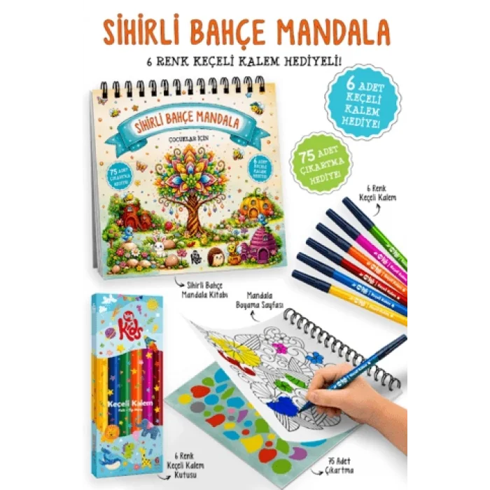 Sihirli Bahçe Mandala