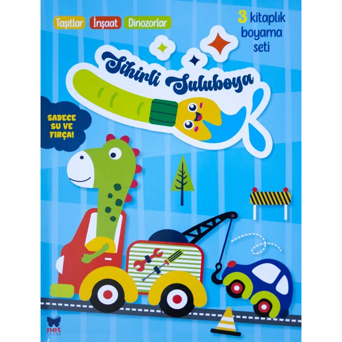 Sihirli Suluboya Seti - Mavi - Ciltli