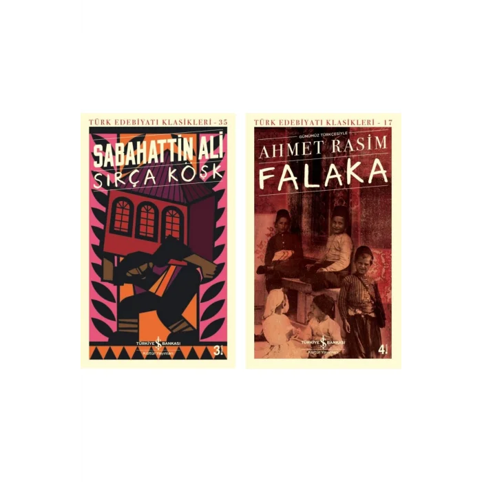 Sırça Köşk + Falaka- 2 Kitap Set - Iş Bankası Özel Set Sırça Köşk Kitabı