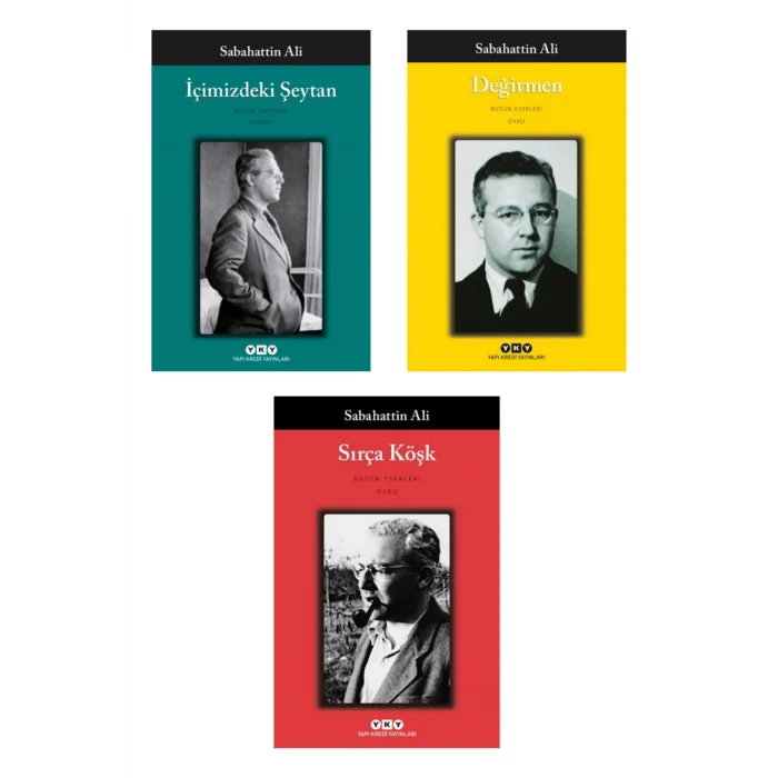 Sırça Köşk + Içimizdeki Şeytan + Değirmen- 3 Kitap Set - Iş Bankası Özel Set Sırça Köşk Kitabı