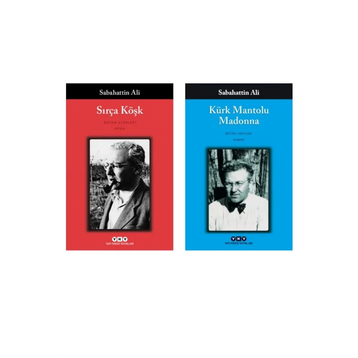 Sırça Köşk + Kürk Mantolu Madonna- 2 Kitap Set - Iş Bankası Özel Set Sırça Köşk Kitabı