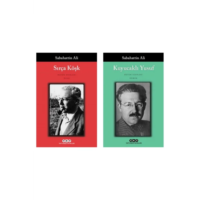 Sırça Köşk + Kuyucaklı Yusuf- 2 Kitap Set - Iş Bankası Özel Set Sırça Köşk Kitabı