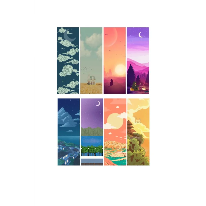 Sky 8li Kitap Ayraçları 01-