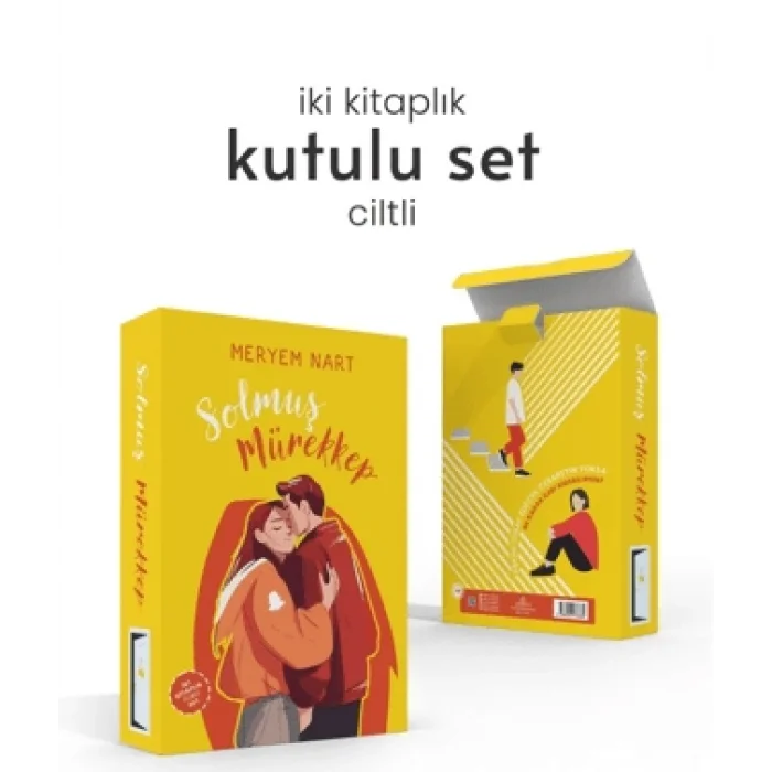Solmuş Mürekkep İki Kitaplık Set