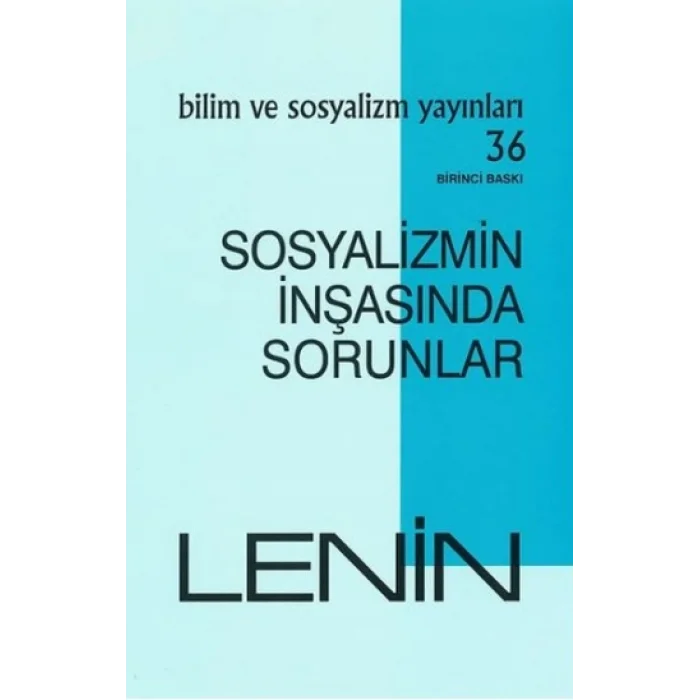 Sosyalizmin İnşasında Sorunlar