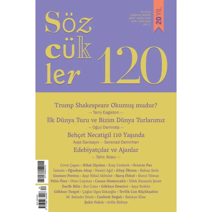 Sözcükler Dergisi 120. Sayı