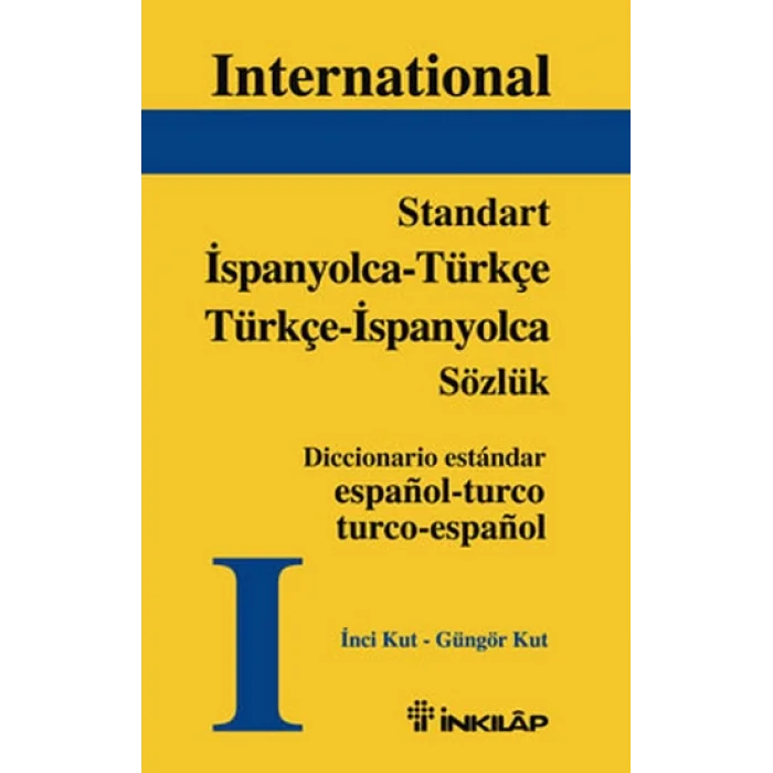 Standart İspanyolca - Türkçe Türkçe - İspanyolca Sözlük