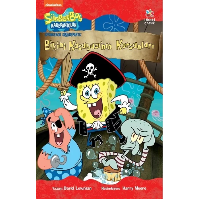 SüngerBob KarePantolon Bikini Kasabasının Korsanları