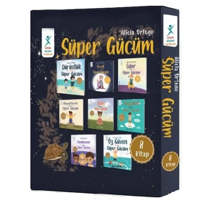 Süper Gücüm Seti 8 kitap