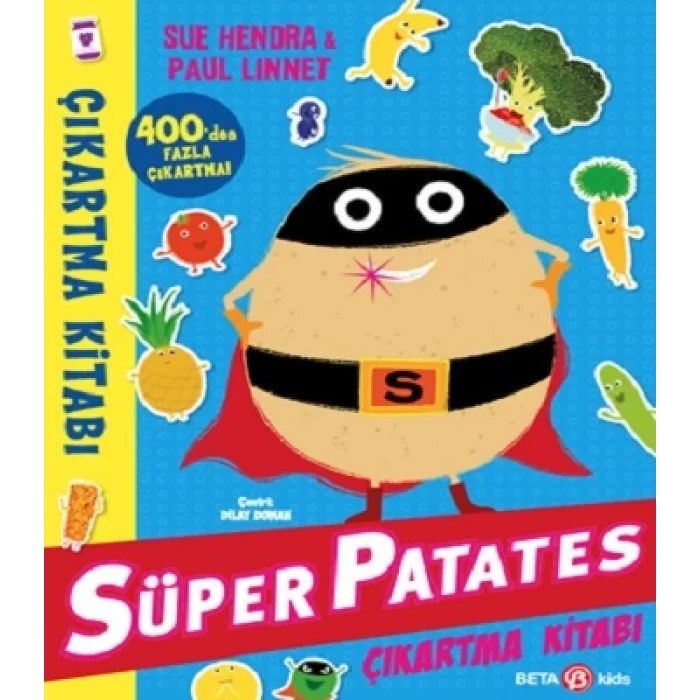 Süper Patates Çıkartma Kitabı
