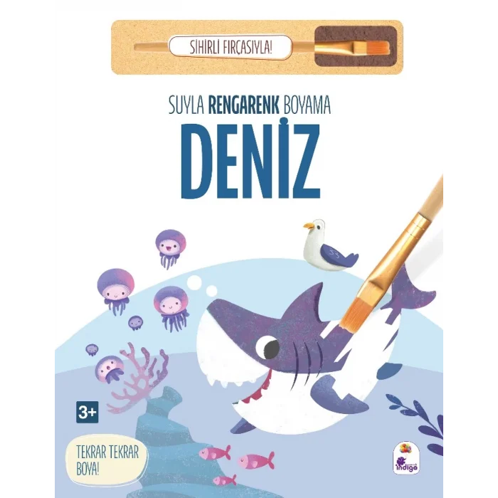 Suyla Rengarenk Boyama – Deniz (Sihirli Fırçasıyla)
