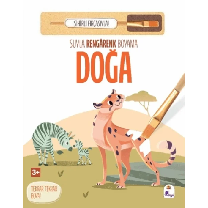 Suyla Rengarenk Boyama - Doğa (Sihirli Fırçasıyla)