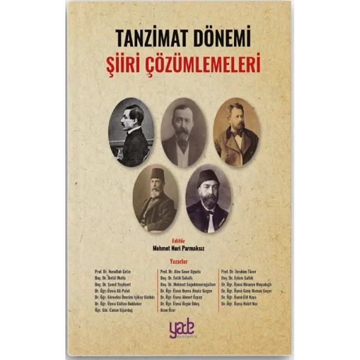 Tanzimat Dönemi Şiiri Çözümlemeleri