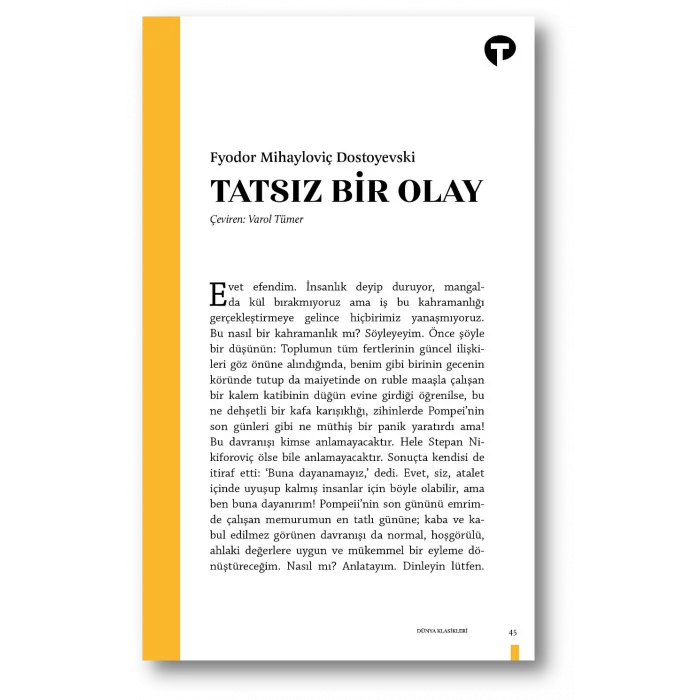 Tatsız Bir Olay