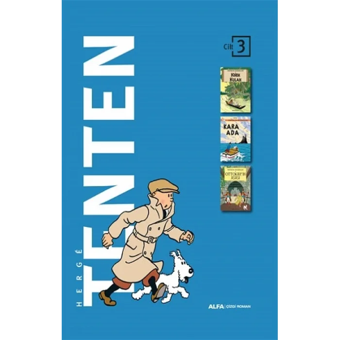 Tentenin Maceraları Cilt 3 Üç Kitap Birarada (Ciltli-Kutulu)