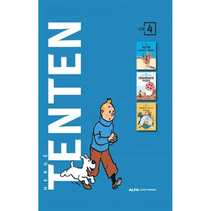 Tentenin Maceraları Cilt 4 Üç Kitap Birarada (Ciltli-Kutulu)