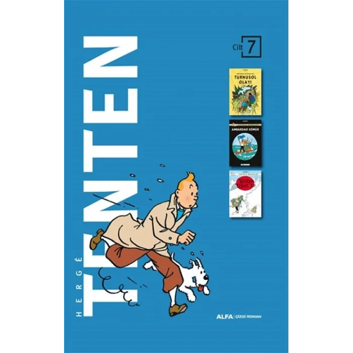 Tentenin Maceraları Cilt 7 Üç Kitap Birarada (Ciltli-Kutulu)