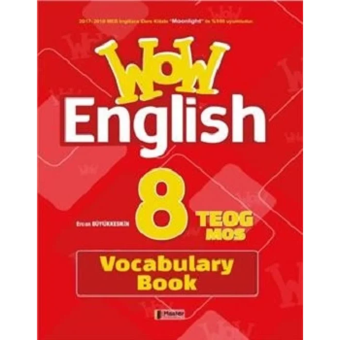 TEOG Mos Wow 8 English Vocabulary Book