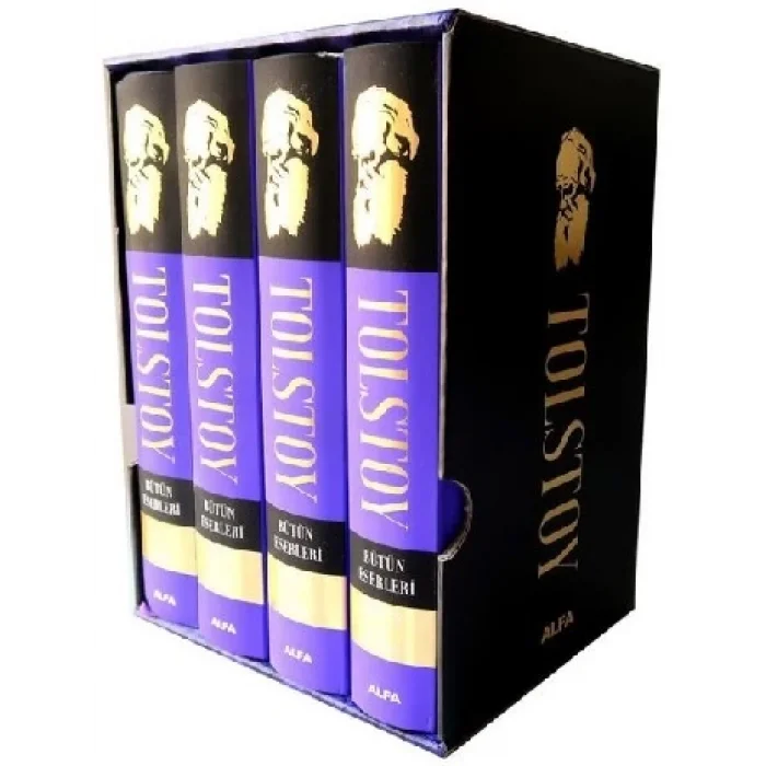 Tolstoy Bütün Eserleri (Ciltli 4 Kitap Takım)