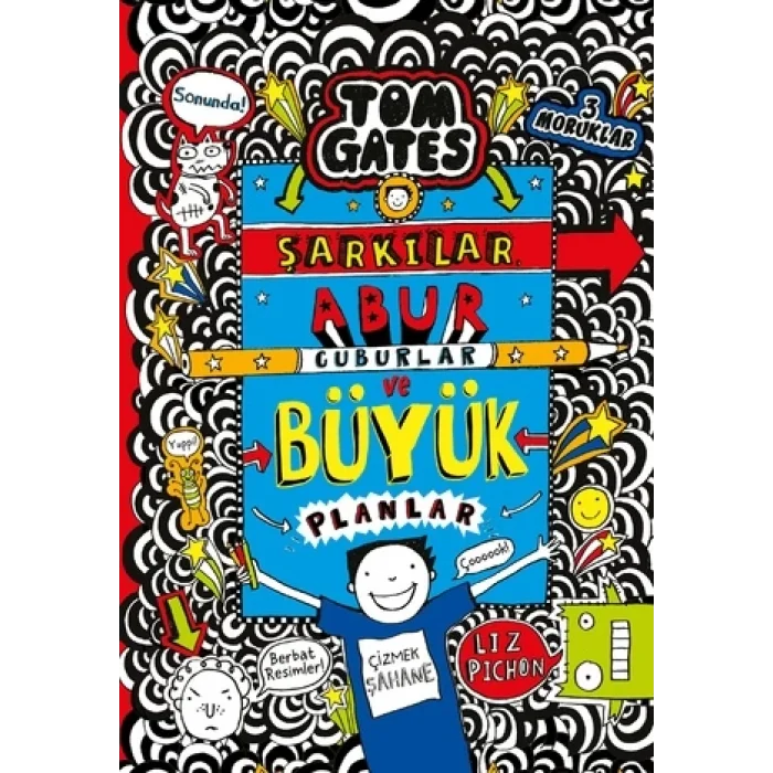 Tom Gates - 14 Şarkılar, Abur Cuburlar ve Büyük Planlar (Ciltli)