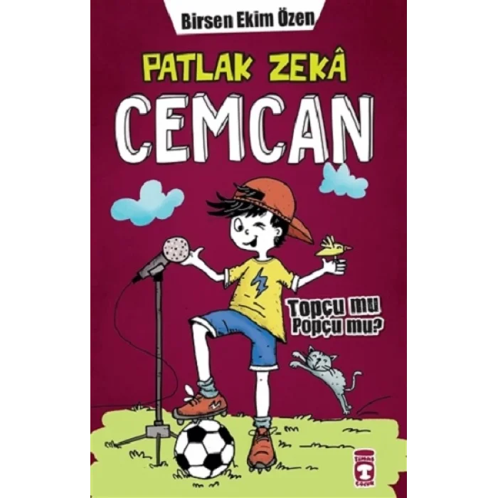 Topçu Mu Popçu Mu? - Patlak Zeka Cemcan 7 (Ciltli)
