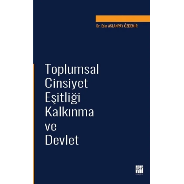 Toplumsal Cinsiyet Eşitliği Kalkınma ve Devlet