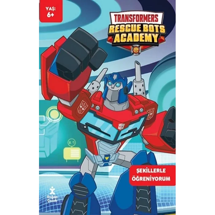 Transformers Rescue Bots Academy Şekillerle Öğreniyorum Faaliyet Kitabı
