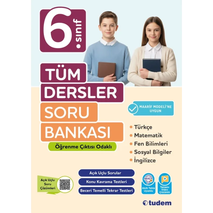 Tüm Dersler 6 Soru Bankası