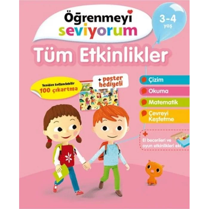 Tüm Etkinlikler - Öğrenmeyi Seviyorum 3-4 Yaş