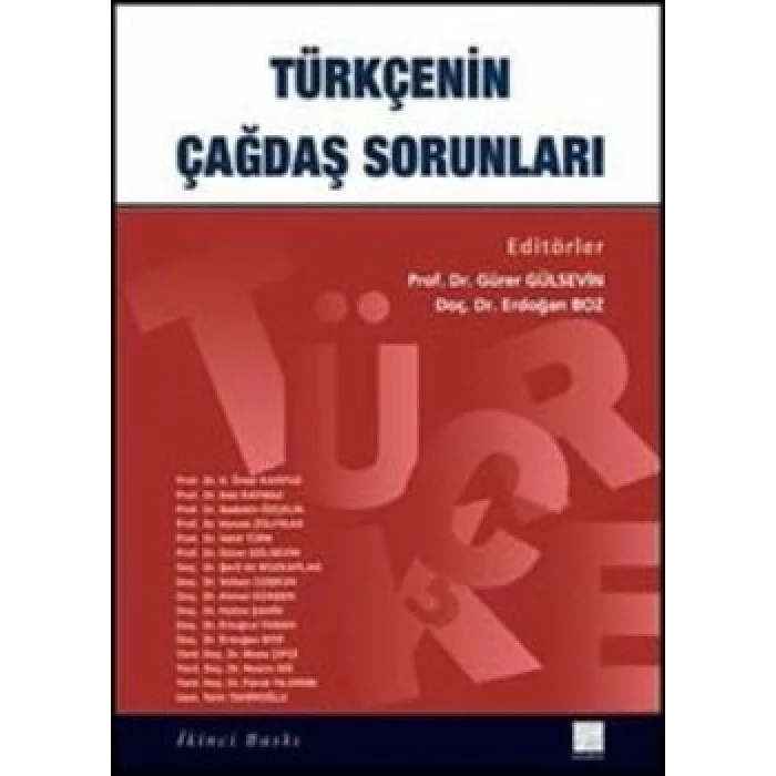 Türkçenin Çağdaş Sorunları