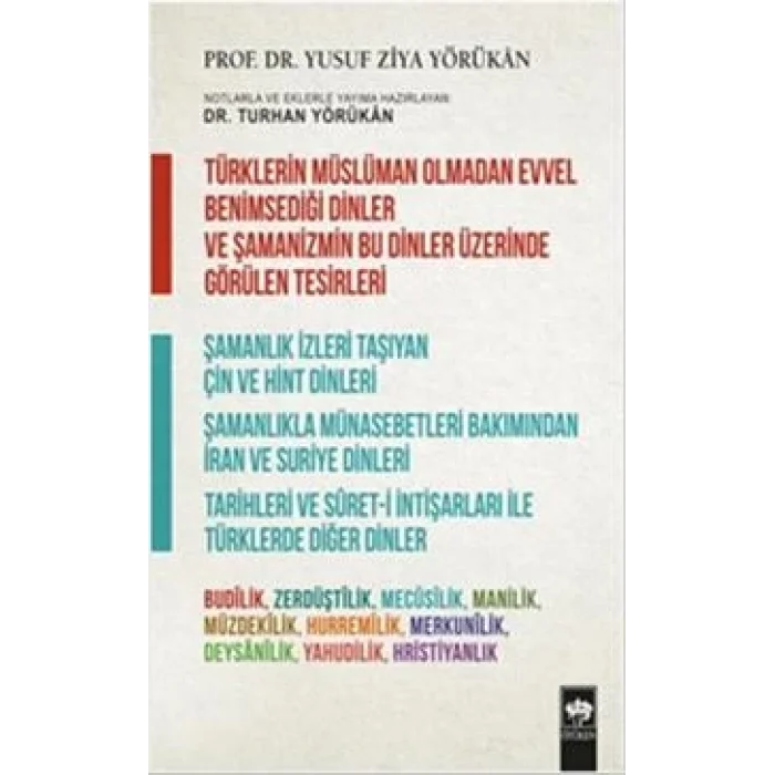 Türklerin Müslüman Olmadan Evvel Benimsediği Dinler ve Şamanizmin Bu Dinler Üzerinde Görülen Tesirleri
