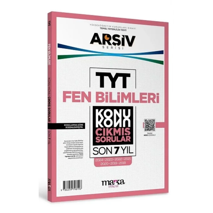 TYT FEN BİLİMLERİ Konu Konu ÇIKMIŞ SORULAR Son 7