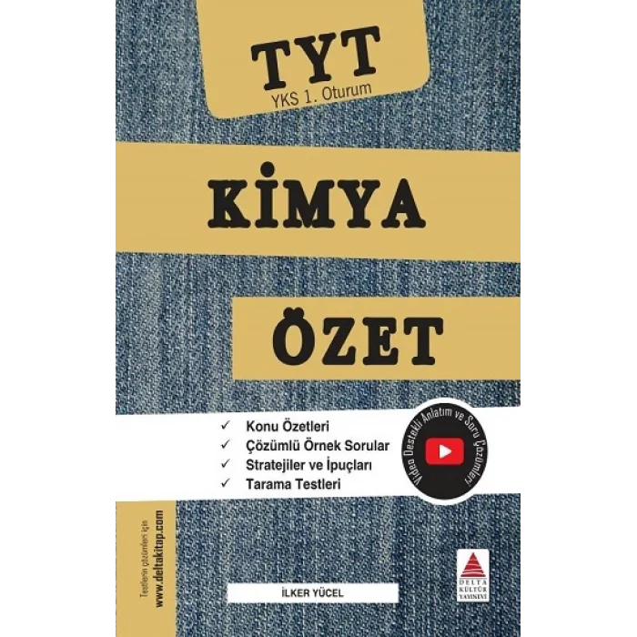 TYT Kimya Özet (YKS 1. Oturum)