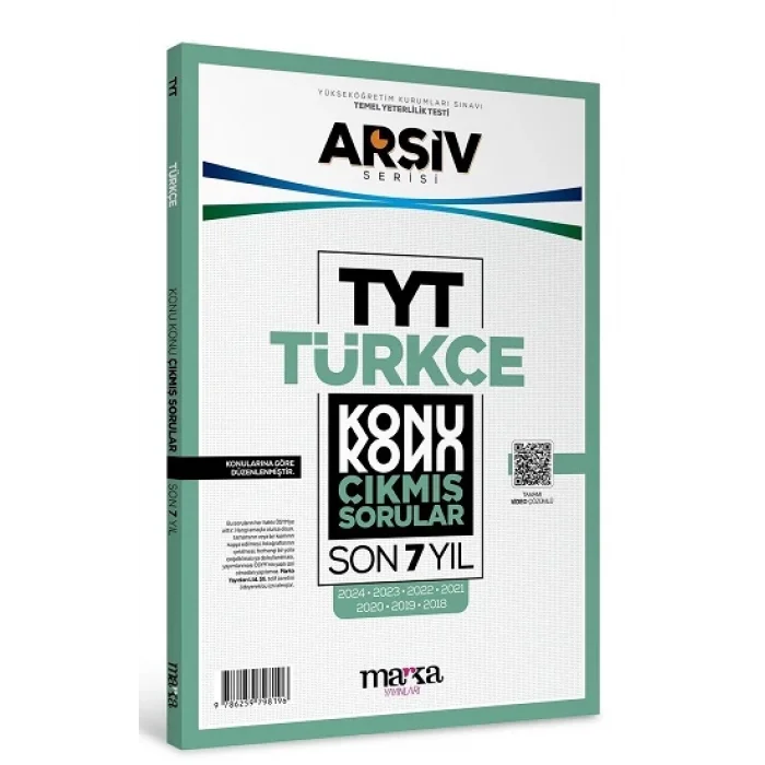 TYT TÜRKÇE Konu Konu ÇIKMIŞ SORULAR Son 7 Yıl