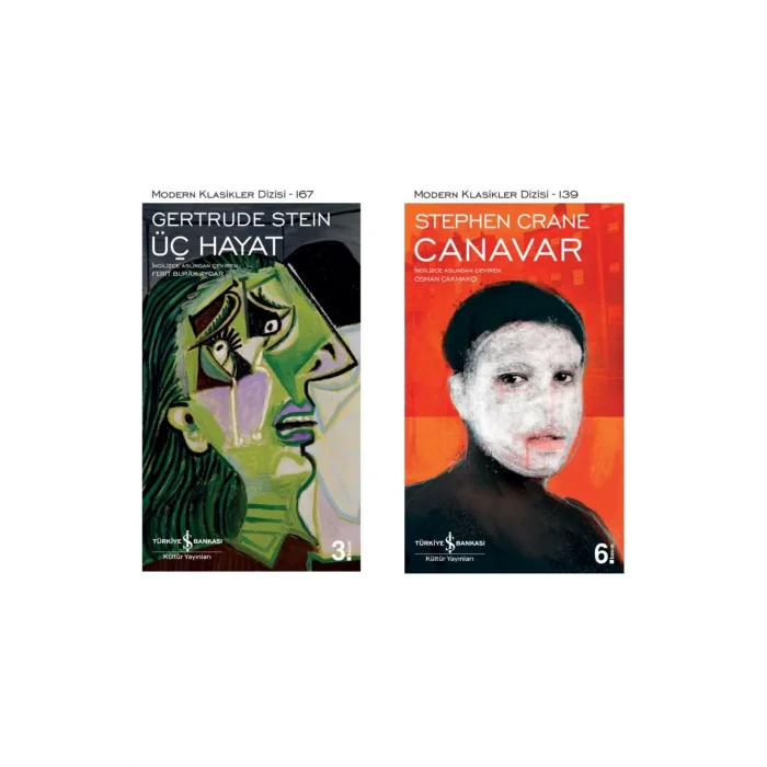 Üç Hayat + Canavar- 2 Kitap Set - Iş Bankası Özel Set Üç Hayat Kitabı