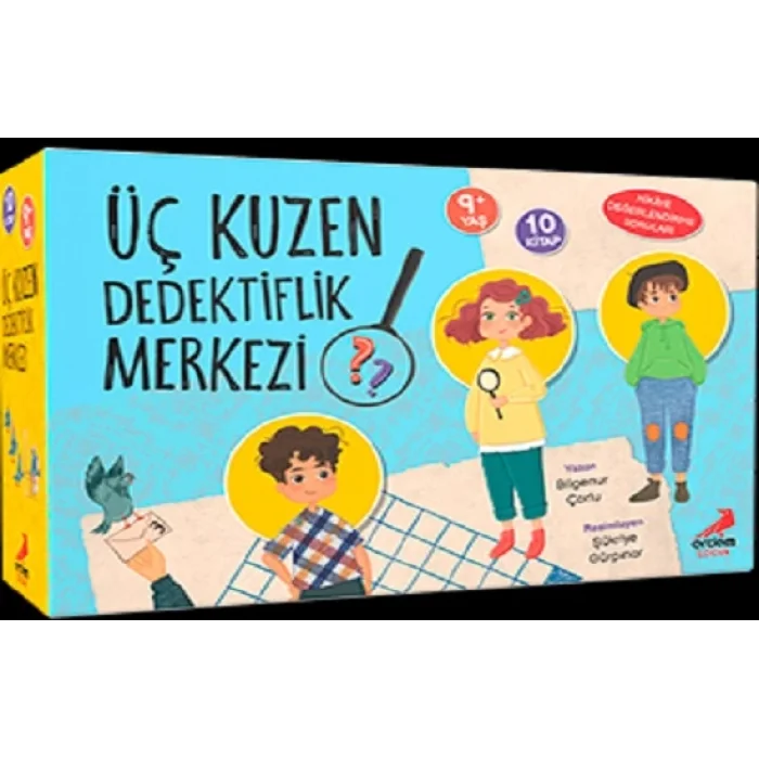 Üç Kuzen Dedektiflik Merkezi 10 Kitap Set